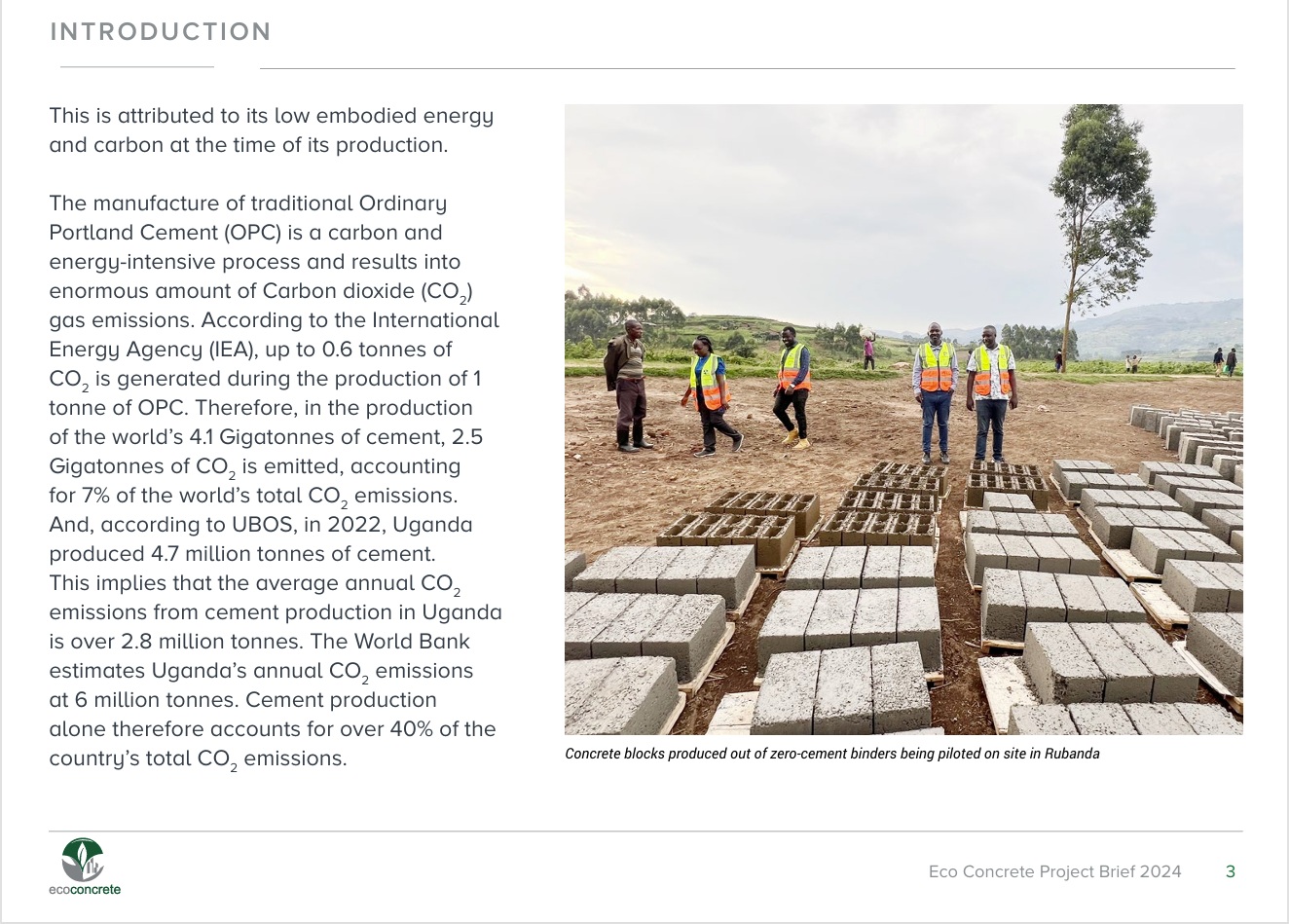 The Green Cement Project